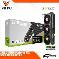 ZOTAC GAMING GeForce RTX 5080 SOLID CORE SOLID OC 16GB GDDR7 OC GAMING DESKTOP GRAPHICS CARD BLACK / WHITE