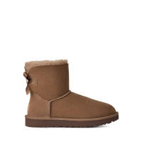UGG Womens Mini Bailey Bow II Classic Boot - Rocky Oak (1016501-RYK)