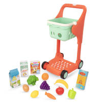 [B. Toys] Shop & Glow Musical Supermarket Grocery Shopping Cart with Music and Light and Adjustable Height
