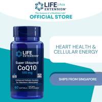 LIFE EXTENSION Super Ubiquinol CoQ10 for Heart Health Boost Energy Reduce Fatigue 100 mg 60 softgels