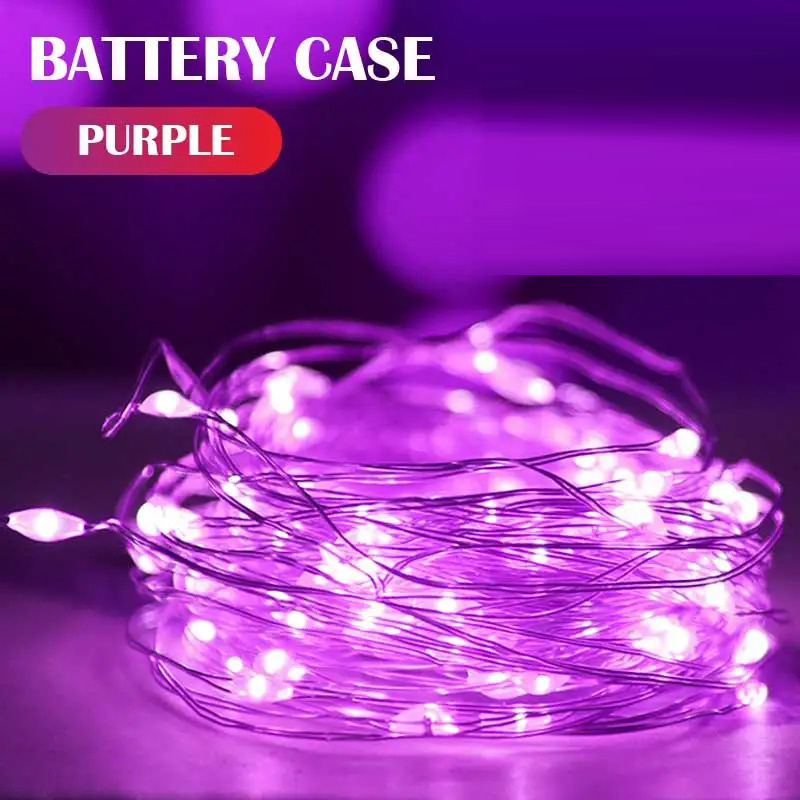 1M/2M Hari Raya Decoration Light LED String Light Fairy Light Flower Gift box Bottle Christmas Decoration Lights Battery Operated Light Birthday Decoration