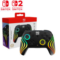 Turtle Beach Afterglow Wave Wireless Controller Nintendo Switch | Switch 2 | RGB Rechargeable