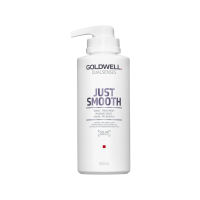 Goldwell Dual Senses Just Smooth 60sec Treatment 200ml / 500ml - Mask For Dry Damaged Hair • Restore Reconstruct Hair Structure + Added Colour Protection DualSenses - TS Global Trading
