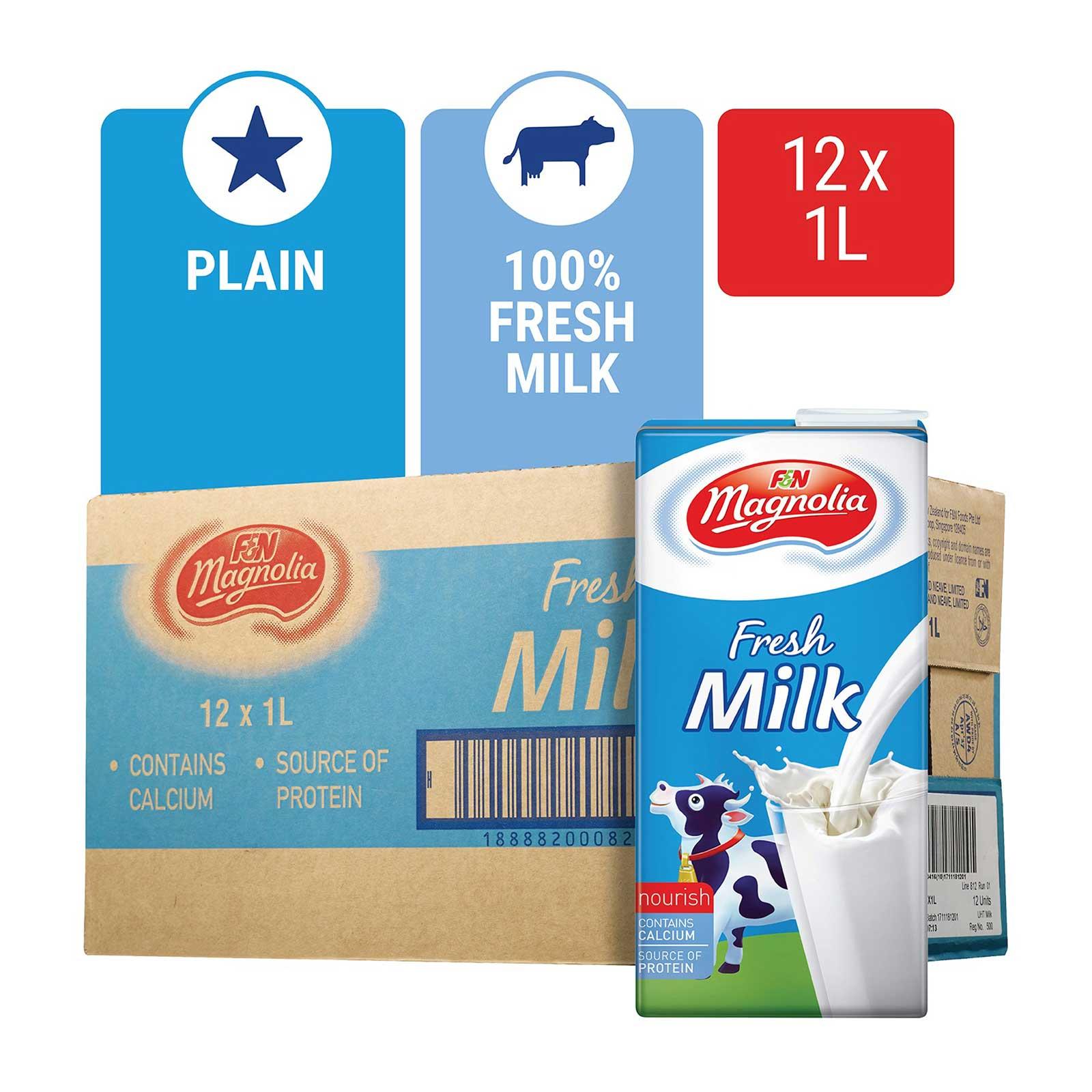 F N Magnolia Australia Fresh Uht Milk Case Lazada Singapore