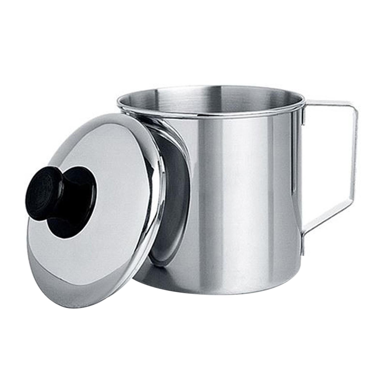 Stainless Steel Mug with Lid, Zebra - ImportFood