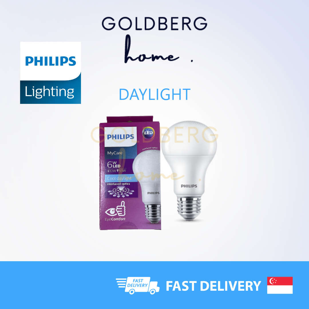 Philips MyCare E27 LED Light Bulb 6W 8W 10W 12W Warm White - Daylight | Goldberg Home