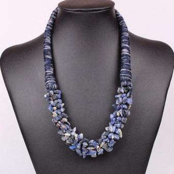Missing U Women's Hollow Geometric Choker Collar Vintage Bohemia Rhinestone Chain Pendant & Necklace Jewelry for