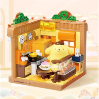 TOPTOY Sanrio House Building Block Set – Hello Kitty Kuromi & More (Exclusive Series)