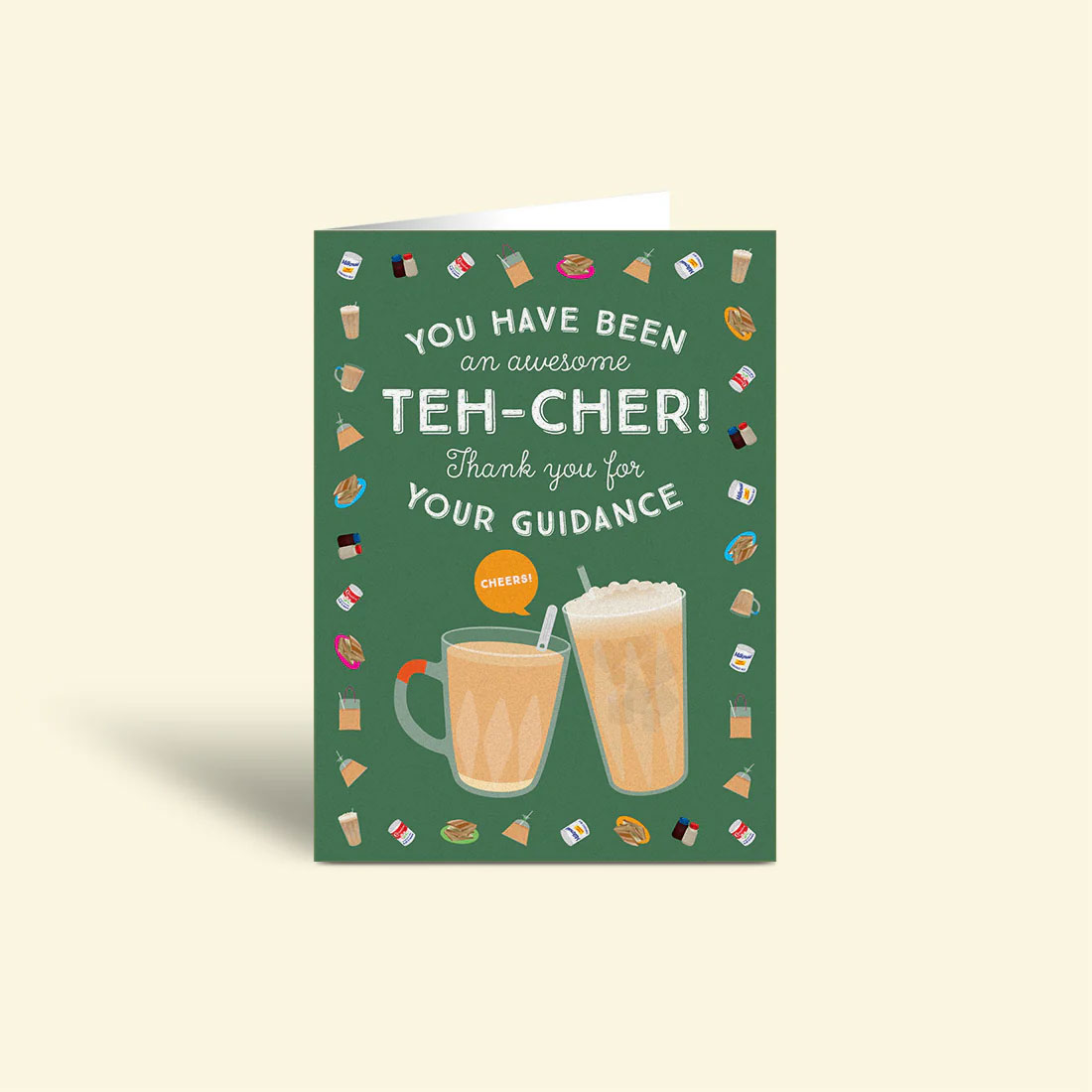 Singapore Souvenir Greeting Card – (Thank You / Thanks) Teacher Cher Happy Teachers Day Teachers