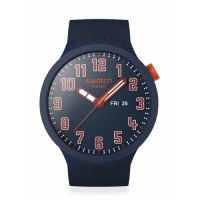 Swatch Essentially Confident (SB01S700) Blue 47mm Silicone Watch