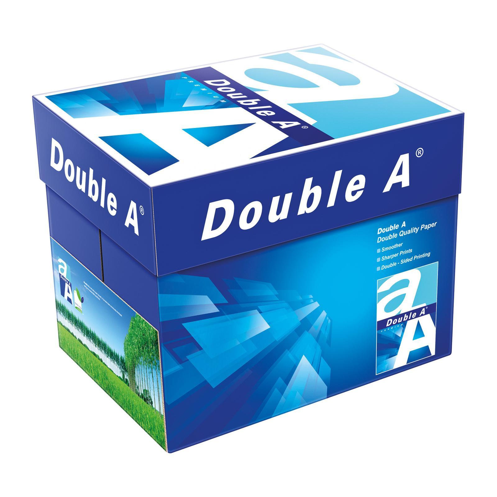 Double A Premium 80GSM A4 Paper (Carton)