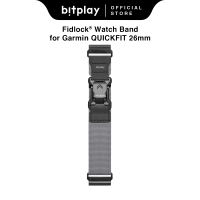 Bitplay Fidlock® Instant Buckle Strap Watch Band for Garmin 26mm: Durable Strap Adjustable Length Scratch-Resistant Abrasion-resistant