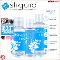 Sliquid Naturals H2O 125ml Water Based Sex Lubricant For Women Body Safe Personal Lubricant For Body And Toys Horns Toy