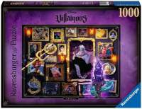 Ravensburger Disney Villainous Ursula/ Captian Hook Jigsaw Puzzle - 1000 Unique Pieces