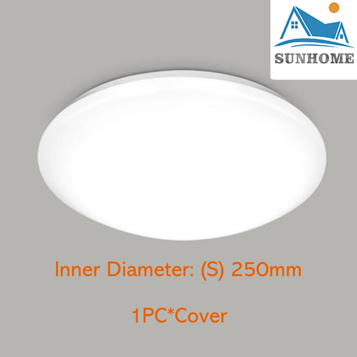 LED Ceiling light Cover Ceiling light accessories Ceiling light shade Inner Diameter 215mm/230mm/250mm/300mm/350mm/380mm/450mm