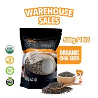 [WHOLESALE DEAL - BUY MORE SAVE MORE] Good Lady Organic Chia Seeds (USDA-Certified) - 500G