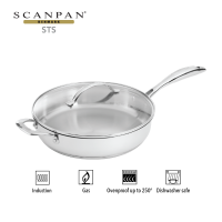 SCANPAN STS 28cm/4L Covered Sauté Pan