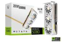 ZOTAC GAMING GeForce RTX 5080 16GB SOLID CORE OC / SOLID OC White GPU