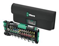 WERA Tool Check Plus 1 1/4″ Mini Ratchet Wrench Color Socket Screwdriver Bit 39pcs DIY Tool Kit Set