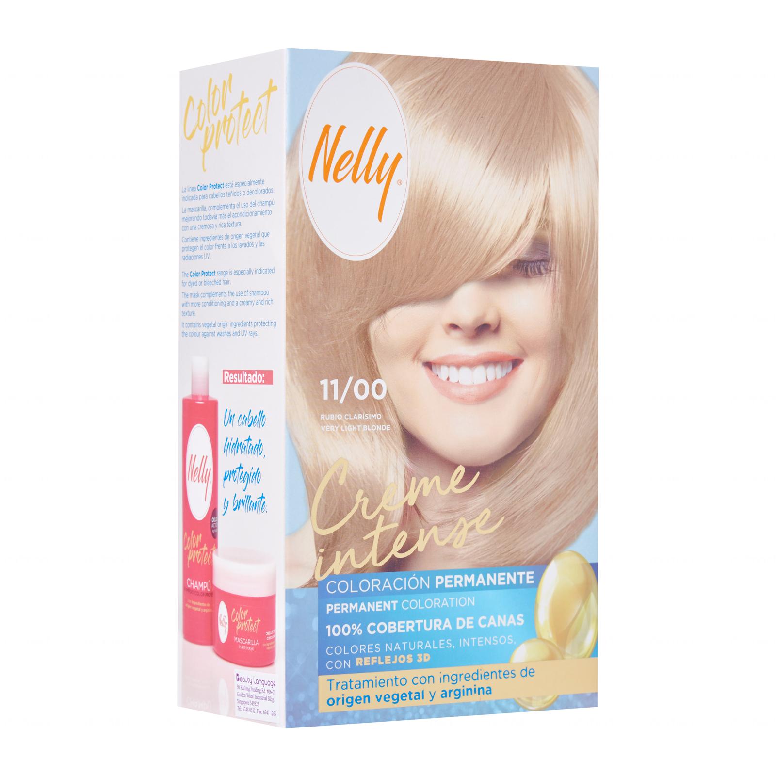 Nelly Hair Color 11/00 Super Blonde - By Beauty Language | Lazada Singapore