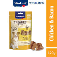 Vitakraft Treaties Bits (Dog Treats Snacks) - Superfood Elderberries & Chicken/ Liver Sausage/ Chicken Bacon