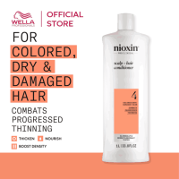 Nioxin System 4 Conditioner 1000ml For Colored/Treated Hair With Progressed Thinning