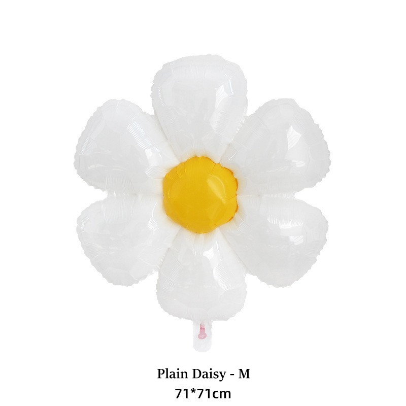 Daisy Garland Felt Fabric Happy birthday Banner Garland for birthday party decoration