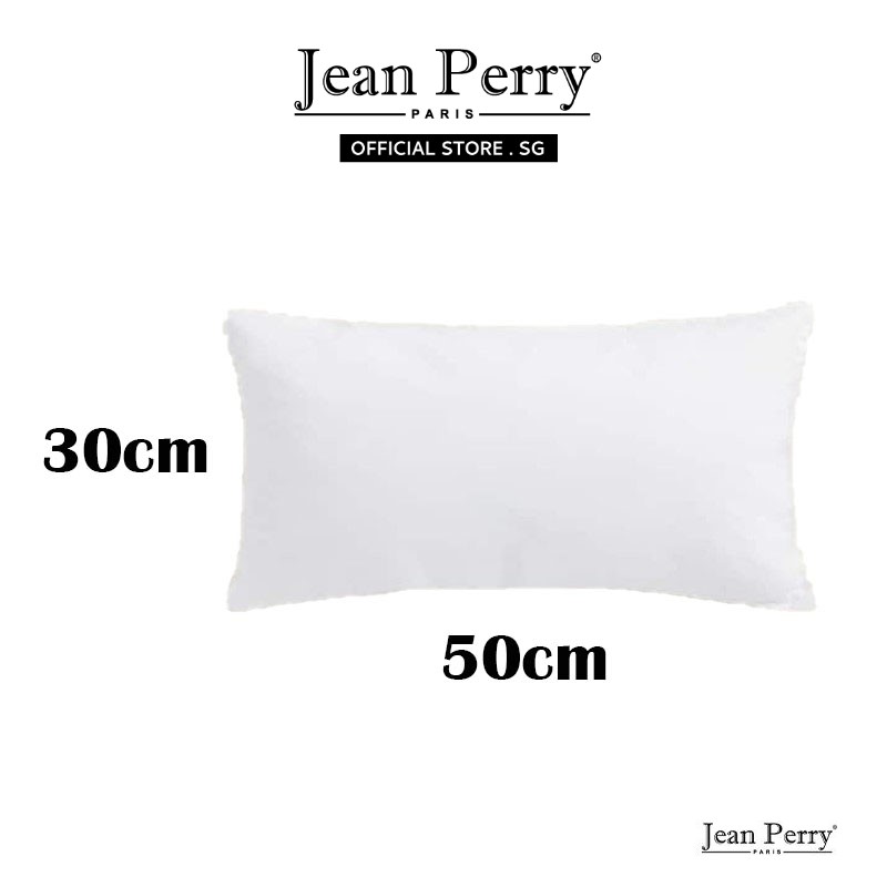 JEAN PERRY Cushion White Insert (40cm x 40cm & 45cm x 45cm & 30cm x 50cm) Homes Harmony SG Seller