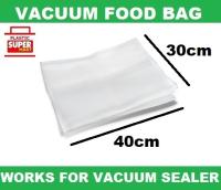 【50pcs】【Food Grade Vacuum Pouch】Many Sizes Vacuum Storage Bag Kitchen Food Saver Seal Plastic Bag Packaging Sealer Container Machine Shrink Air Tight Compressed