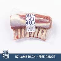 Lamb Rack Frenched - Free Range | New Zealand | 450g | Frozen