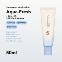Beauty Of Joseon Relief Sun Aqua Fresh Sunscreen Rice + Probiotics SPF50+ PA++++ (50ml) Water-light Fresh on skin Global No.1 K-Beauty Sun Care Brand in Online Sales