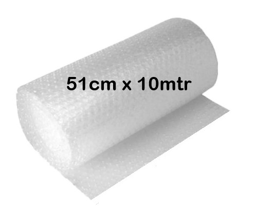 Bubble Sheet Wrap in Roll 51cm width - 6m 10m & 20m long