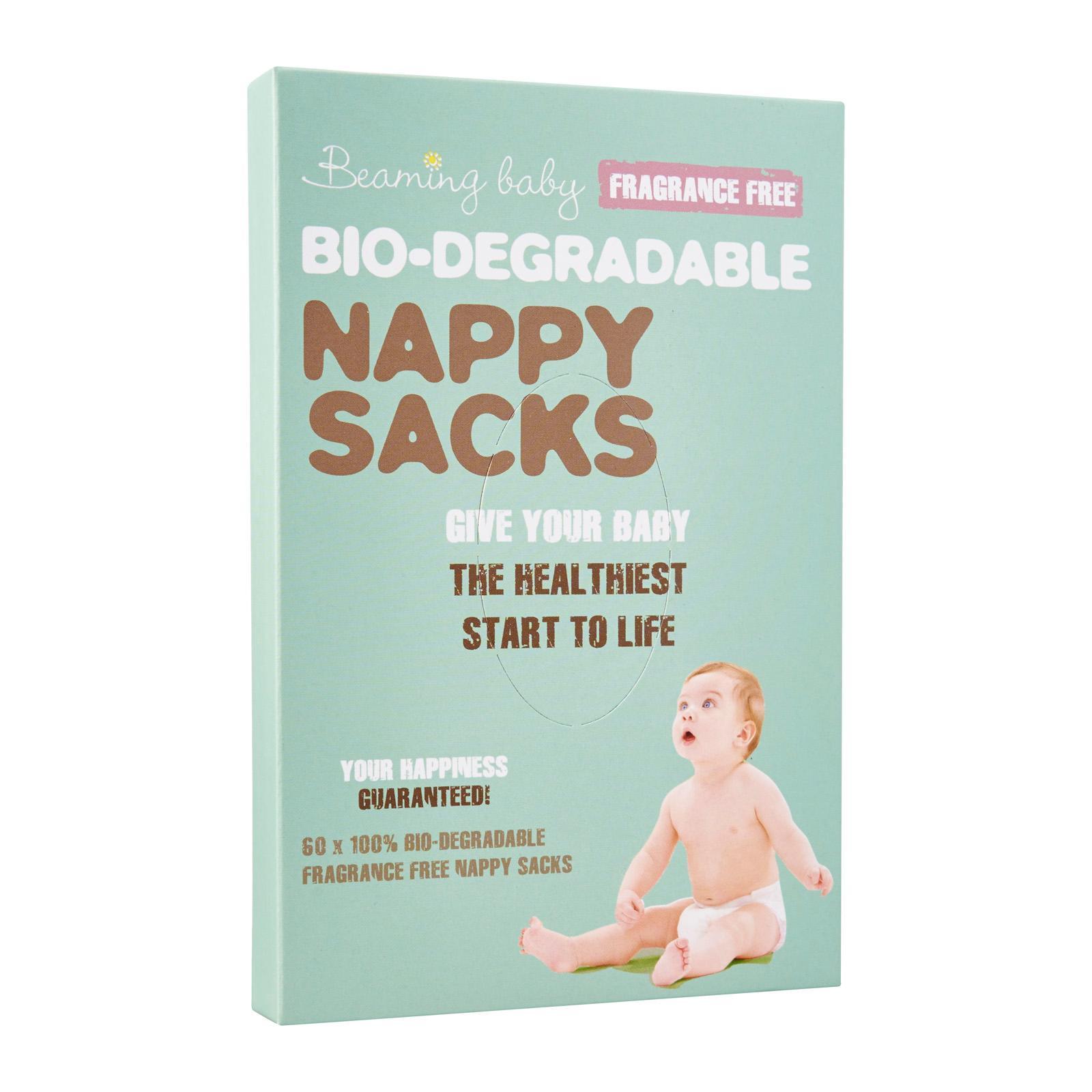 Beaming Baby Bio-Degradable Nappy Sacks Fragranced 60 