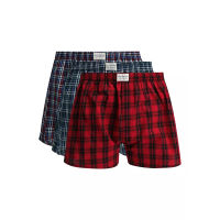 [Special Price] Giordano Men Cotton Poplin 3-piece boxers pack  -  Size XL only