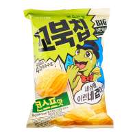 Orion Korean Ggobuk Chip Corn Soup Flavored Snack