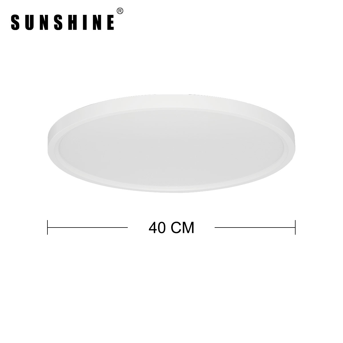 SUNSHINE LED Ultra-thin Ceiling Light 24W 32W Tri-Colors Ceiling Lamp For Bedroom Indoor Kitchen Lighting