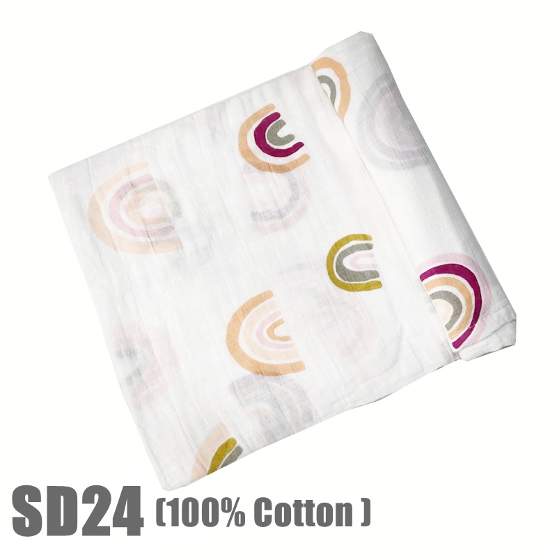 [SG Local Seller] Muslin Swaddle / Blanket/Baby Swaddle/ Towel/muslin blanket/swaddle wrap/stroller blanket