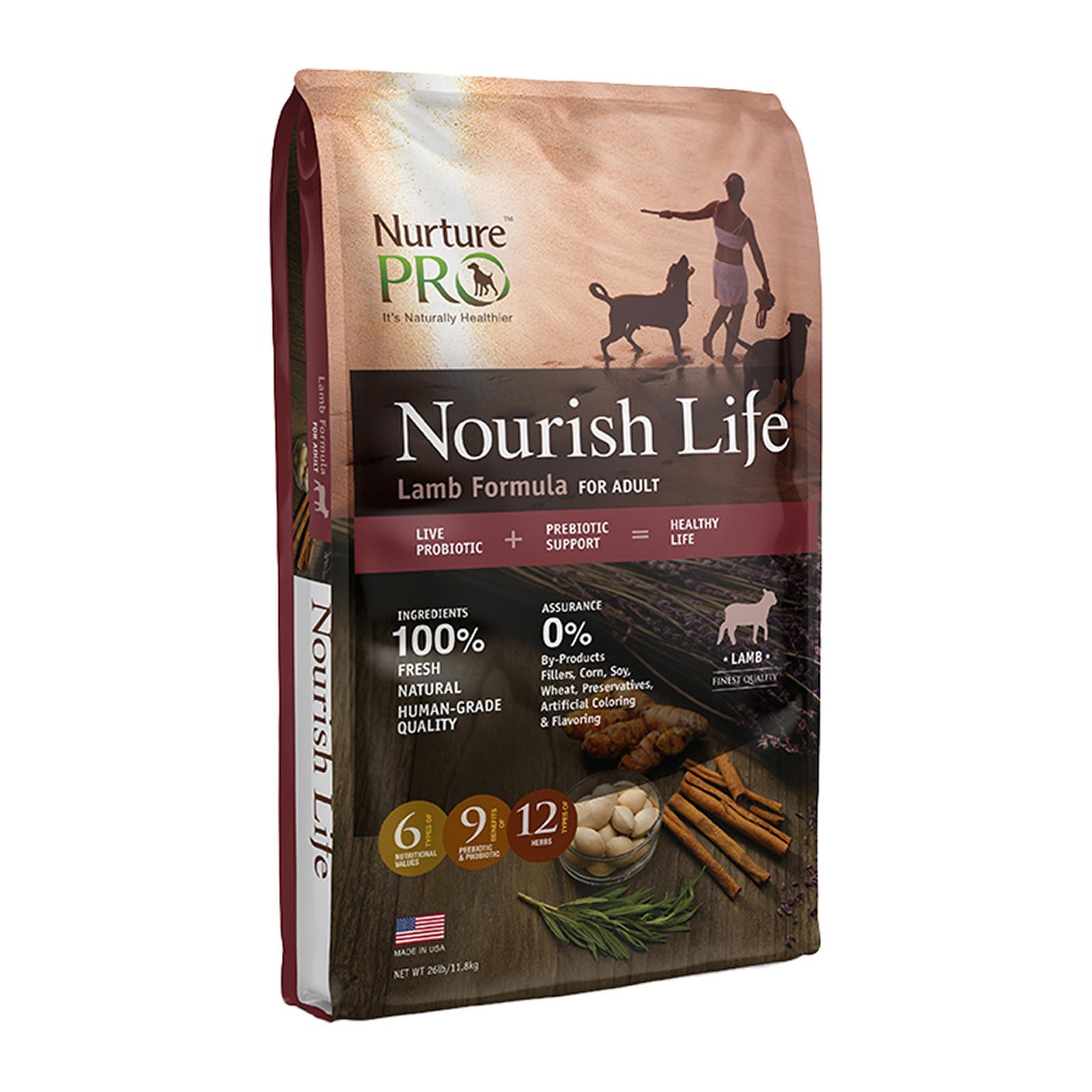 Nourish life dog clearance food