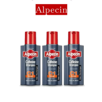 【BUNDLE OF 3】Alpecin Caffeine Shampoo C1 (250ML) – Strengthens hair growth and reduces hair loss for men