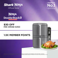 Ninja DoubleStack XL 9.5L Air Fryer / Dual Basket to cook up to 4 Foods at one time - SL400/SL451