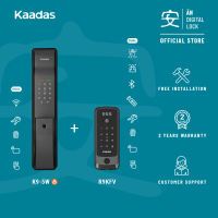 Kaadas K9-5W Door Lock + Kaadas R9KFV Gate Lock | AN Digital Lock