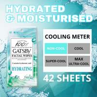 GATSBY Facial Wipes (42 Sheets) (All Variants)