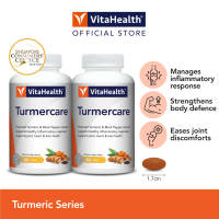 VitaHealth Immunity Turmeric Bundle - Turmercare 2x60s [EXP 02-2029] TurmerLiv 2x60s [EXP 08-2028]TurmerFlex 2X60s [EXP 02-2029]