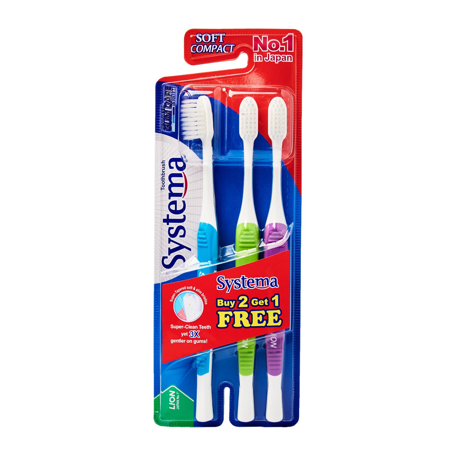 systema compact toothbrush