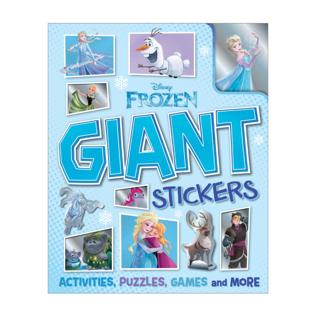 Disney Frozen Giant Stickers Book With Fun Activities Puzzles & Games