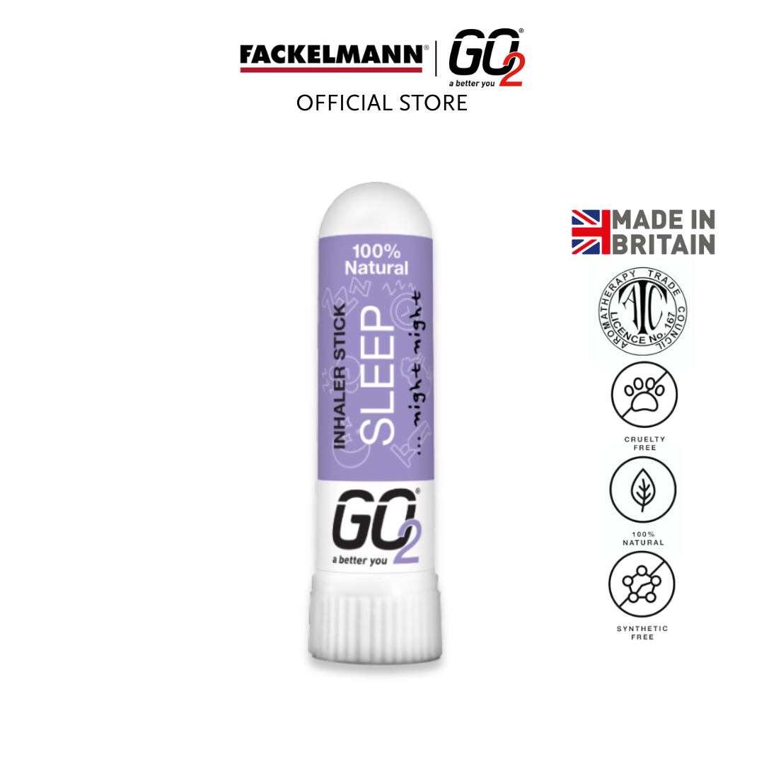 (EXP: SEP 26)GO2 Inhaler Stick (Essential Oils with 100% Natural Synthetic-Free and Cruelty-Free)