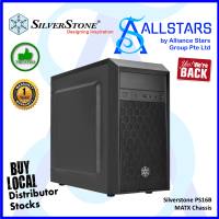(ALLSTARS :No.1 Shop ) Silverstone PS16 / PS16B MATX Chassis with rear : 120mm Fan x1 / microATX tower case / casing (SST-PS16B) (Warranty 1year on fan and switch only)