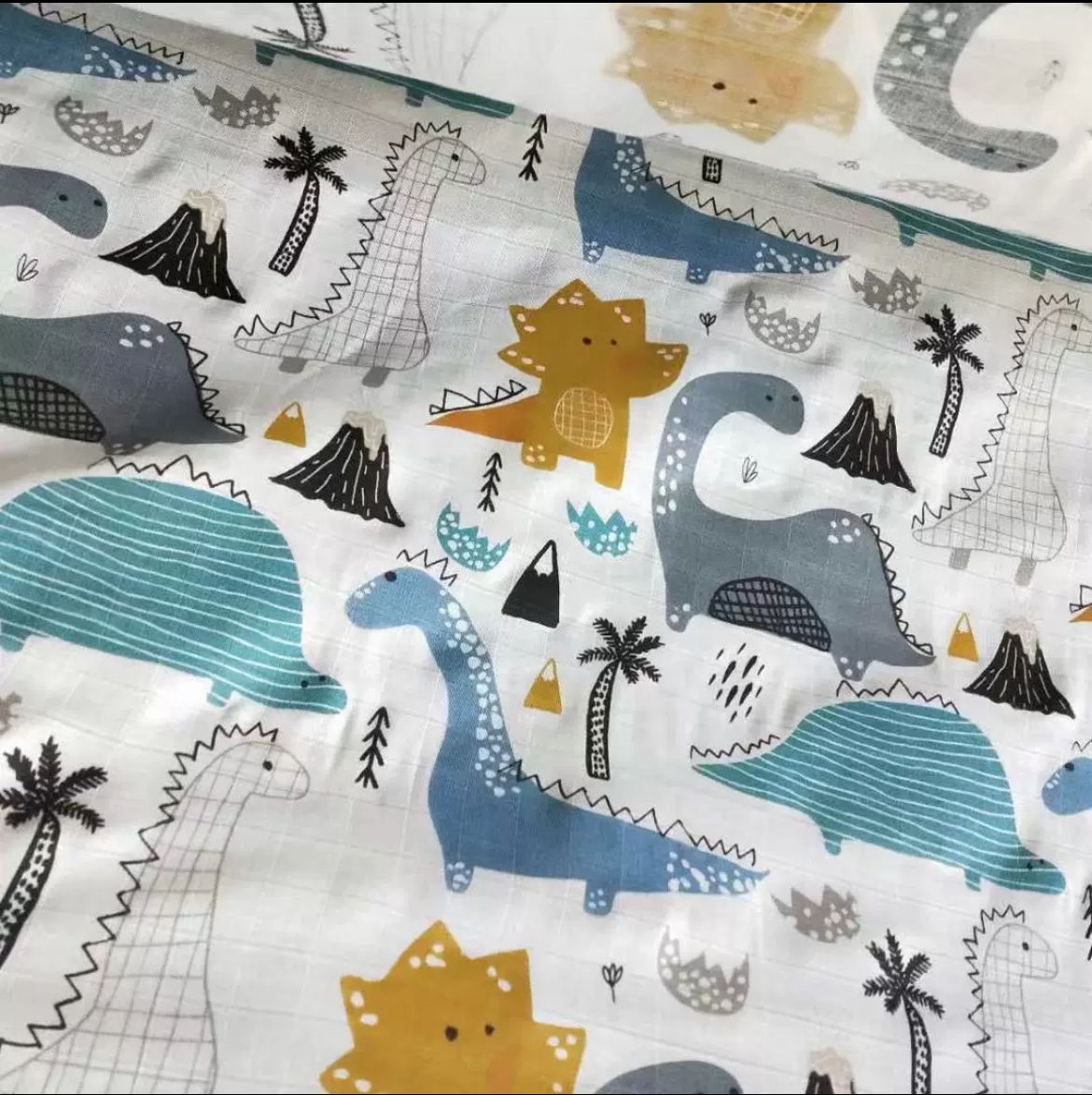 Bamboo Cotton Newborn Baby Muslin Wrap | Swaddle Blanket Cover