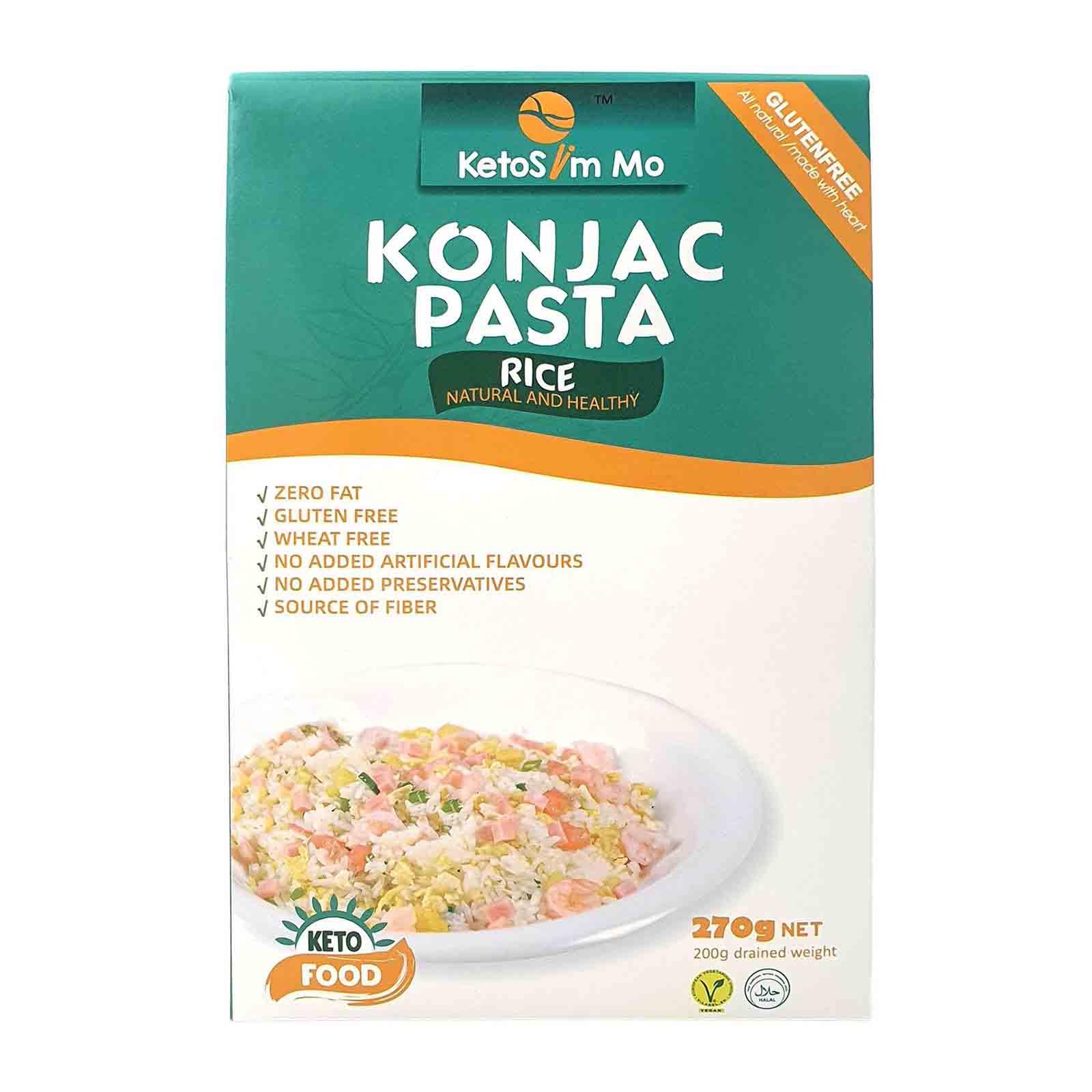 Keto Slim Mo Konjac Pasta Rice by Shears - Halal | Lazada Singapore