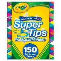 Crayola Super Tips Washable Markers (50/100/150pcs)